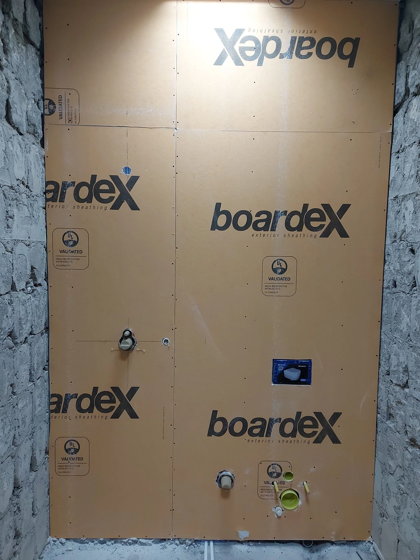 Islak Hacimde Yapı Levhası — BoardeX® uygulaması — İstanbul, Ekin Yapı Dekorasyon — Fotoğraf 4/19