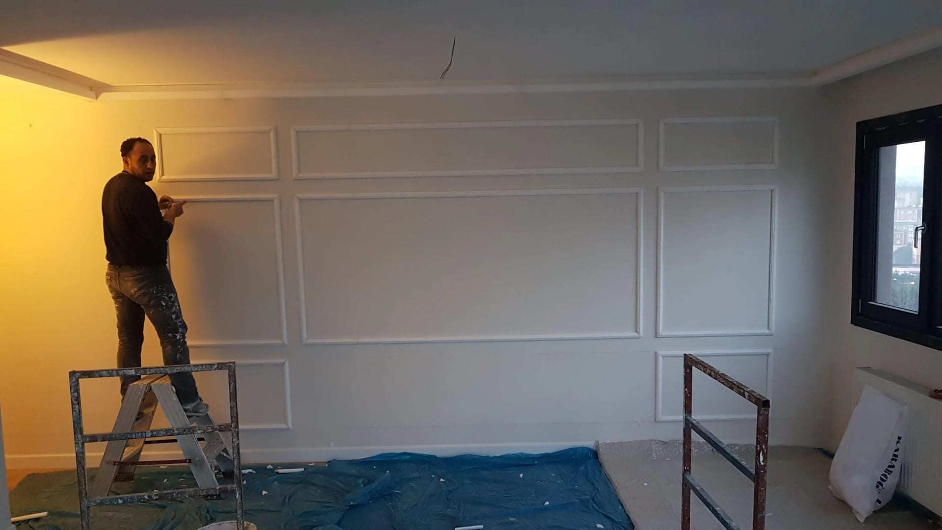 Dekoratif Duvar ve Tavan Çıtası uygulaması — İstanbul, Ekin Yapı Dekorasyon