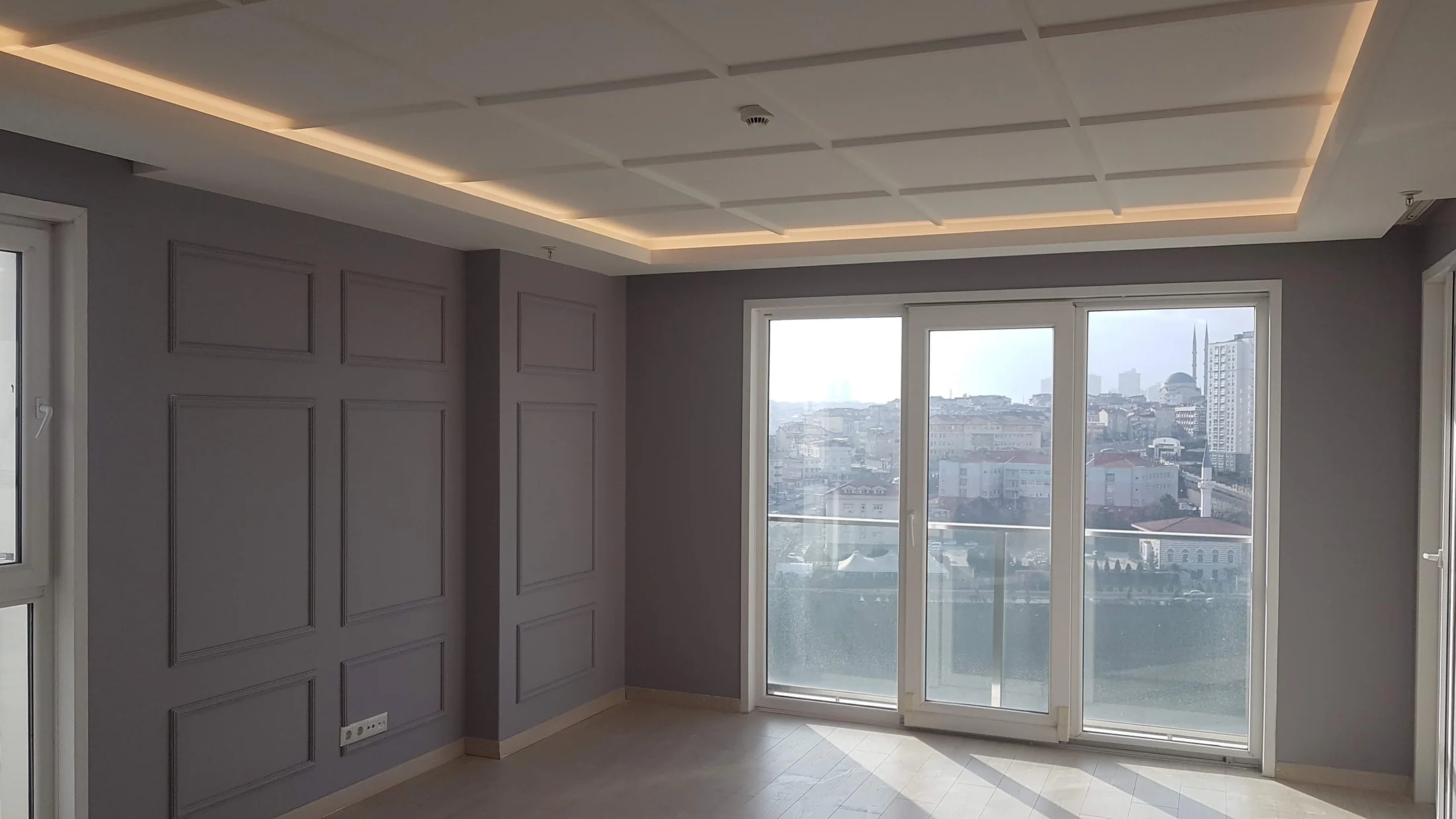 Kaset Tavan, Duvar Çıtası ve Gizli Işık uygulaması — İstanbul, Ekin Yapı Dekorasyon