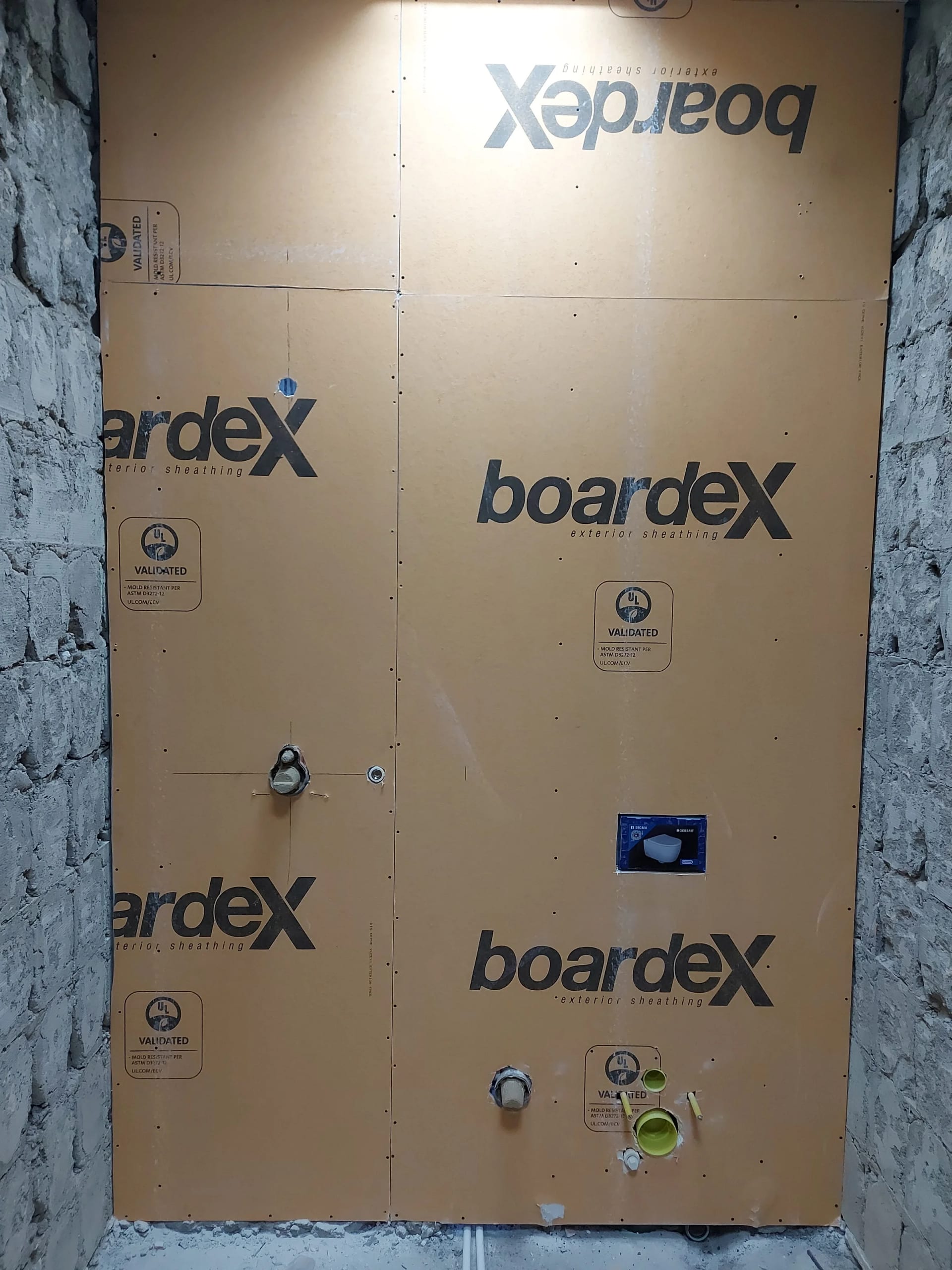 Islak Hacimde Yapı Levhası — BoardeX® uygulaması — İstanbul, Ekin Yapı Dekorasyon — Fotoğraf 14/19